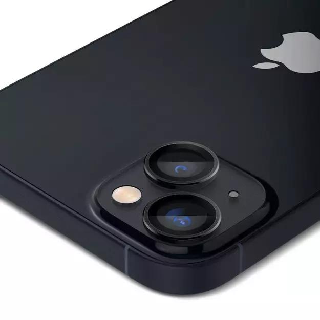 Spigen Glas.tR EZ Fit Optik Camera Protector for iPhone 14 / Plus / 15 / Plus - Black 2 pcs. 3
