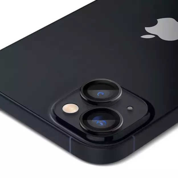 Spigen Glas.tR EZ Fit Optik Camera Protector for iPhone 14 / Plus / 15 / Plus - Black 2 pcs. 10