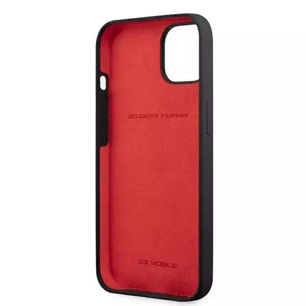 Ferrari FESSIHCP13SBK iPhone 13 mini 5.4&quot  black/black hardcase Silicone 6