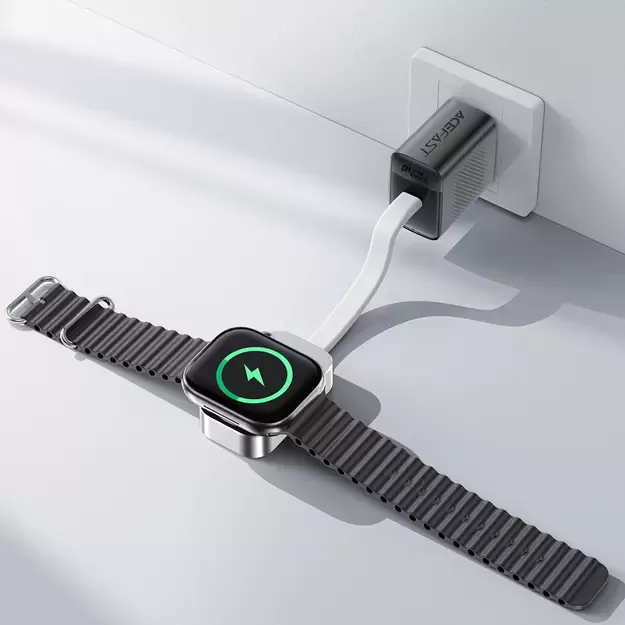 Acefast E21 5W Wireless Charger for Apple Watch - Silver 13