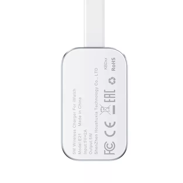 Acefast E21 5W Wireless Charger for Apple Watch - Silver 10