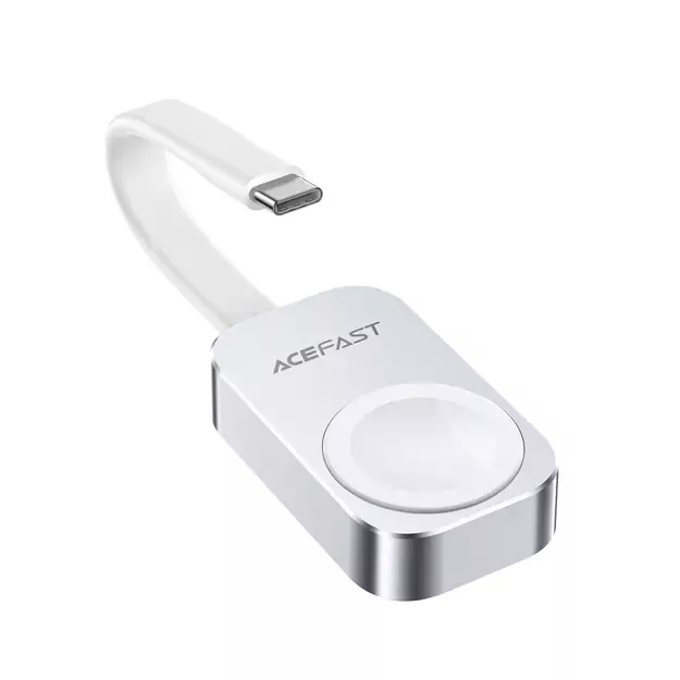 Acefast E21 5W Wireless Charger for Apple Watch - Silver 11