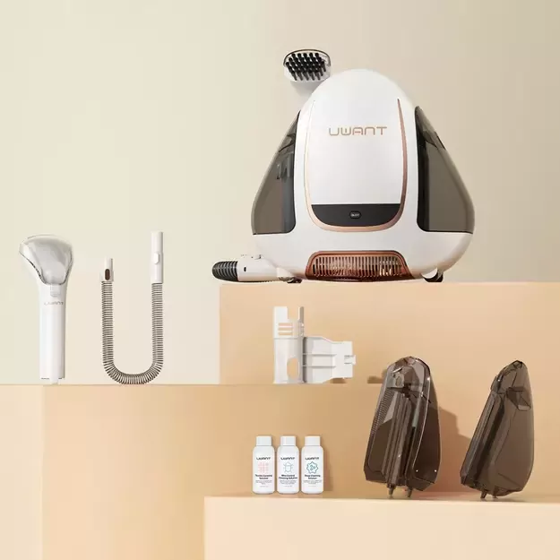 UWANT B100-S 12000Pa 450W washing vacuum cleaner - white 12