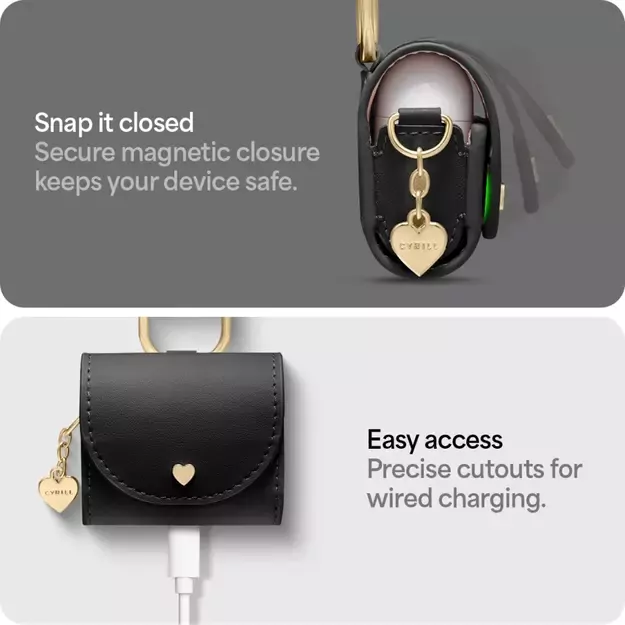 Spigen Cyrill Mini Bag for AirPods 4 - Black 18