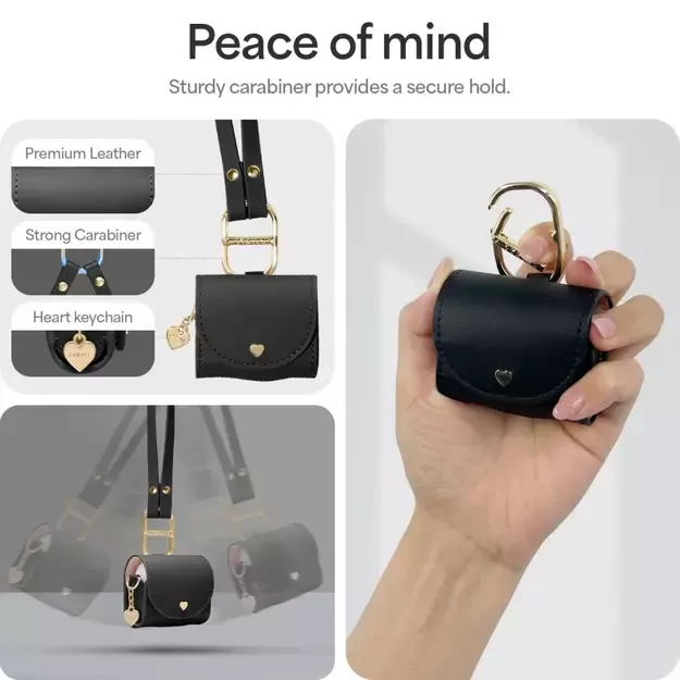 Spigen Cyrill Mini Bag for AirPods 4 - Black 16