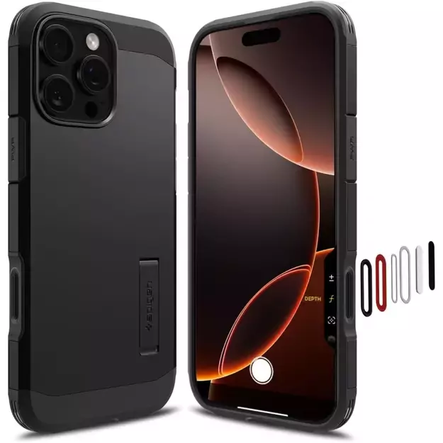 Spigen Tough Armor &quot T&quot  MagSafe case for iPhone 16 Pro Max - black