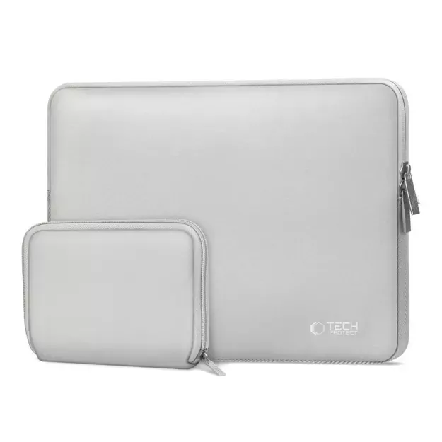 Tech-Protect Neoslim 15-16&quot  Laptop Bag - Gray 9