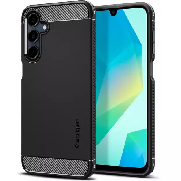 Spigen Rugged Armor Case for Samsung Galaxy A16 4G / 5G - Black