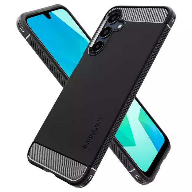Spigen Rugged Armor Case for Samsung Galaxy A16 4G / 5G - Black 6