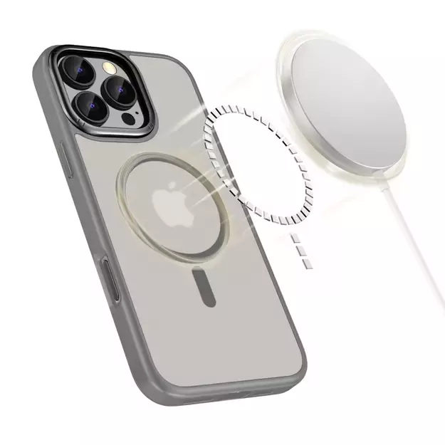 Tech-Protect MagEdge MagSafe case for iPhone 16 Pro Max - titanium 5