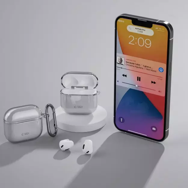 Tech-Protect FlexAir Case for AirPods 4 - Gray 12