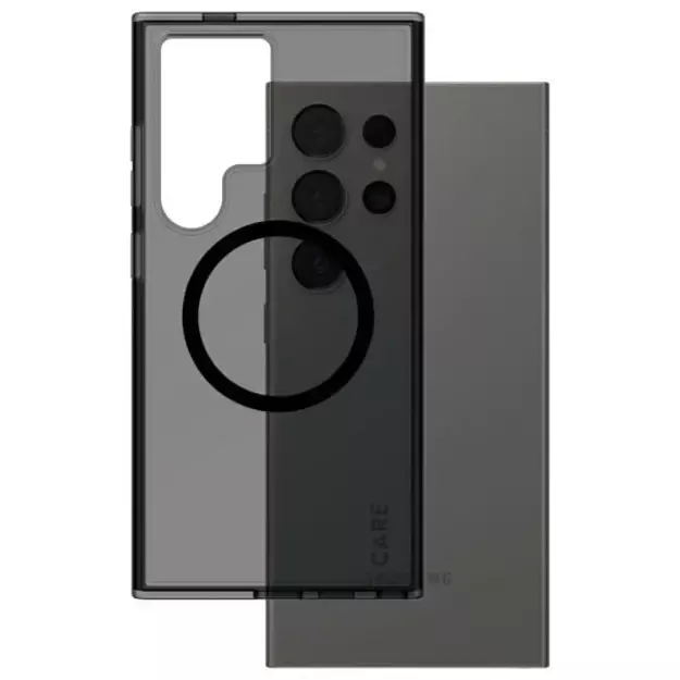 Etui CARE by PanzerGlass Flagship QI Case na Samsung Galaxy S24 Ultra - czarne 1