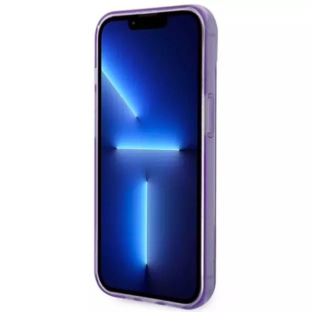 Guess Translucent iPhone 14 6.1&quot  Case - Purple 4