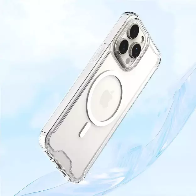 Wozinsky Clear Corner Case MagSafe for Samsung Galaxy S24 FE - Clear 4