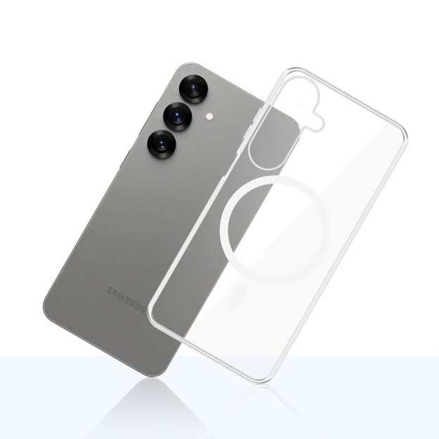 3mk Clear MagCase for Samsung Galaxy S25+ - transparent 2