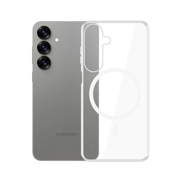 3mk Clear MagCase for Samsung Galaxy S25+ - transparent 6