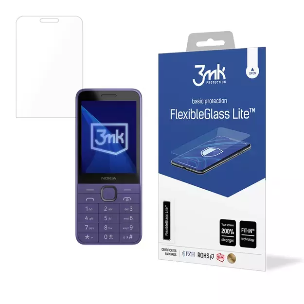 Hybrid glass 3mk FlexibleGlass Lite Nokia 235 4G / 215 4G