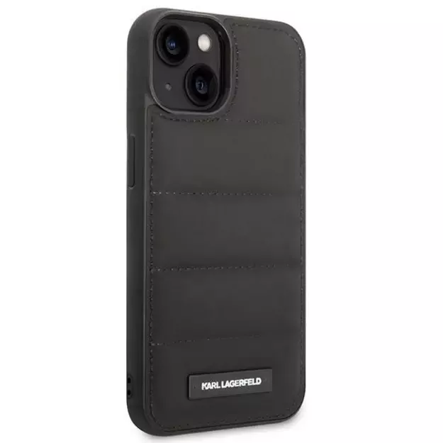 Karl Lagerfeld KLHCP14MPSQAK iPhone 14 Plus 6,7  hardcase czarny/black Puffy Elongated Logo 3