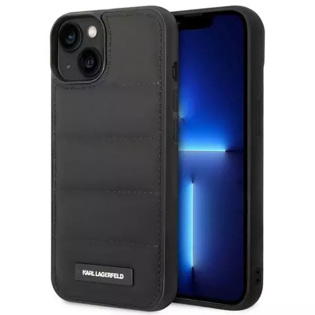 Karl Lagerfeld KLHCP14MPSQAK iPhone 14 Plus 6,7  hardcase czarny/black Puffy Elongated Logo