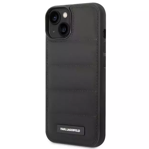 Karl Lagerfeld KLHCP14MPSQAK iPhone 14 Plus 6,7  hardcase czarny/black Puffy Elongated Logo 1