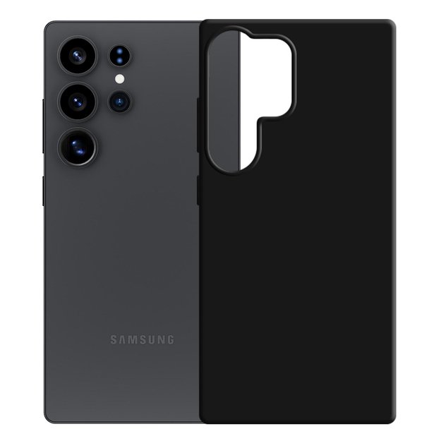 3mk Silicone Case for Samsung Galaxy S25 Ultra - Black 4