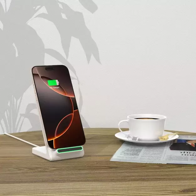 Tech-Protect QI15W-A40 Wireless Charger - White 8