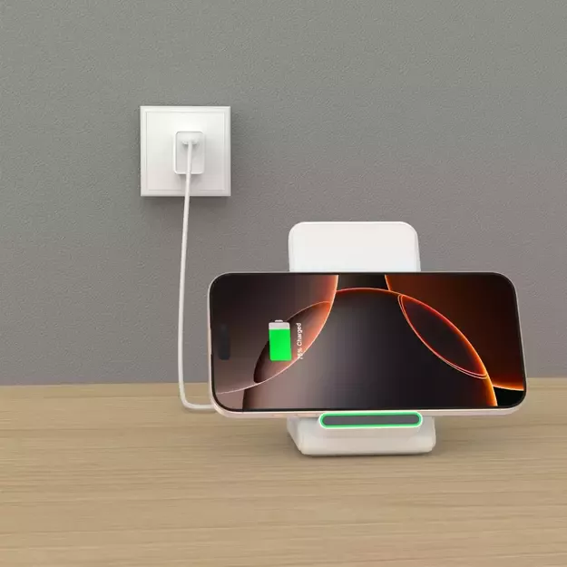 Tech-Protect QI15W-A40 Wireless Charger - White 7