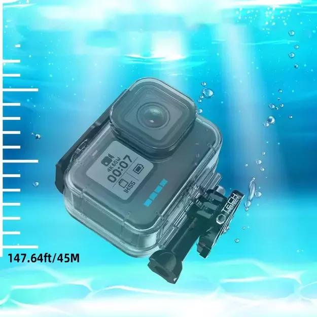 Tech-Protect GA200 Waterproof Case for GoPro Hero 9 / 10 / 11 / 12 - Transparent 7