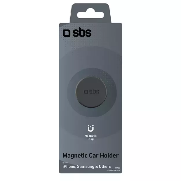SBS TESUNSUPMAGK smartphone holder magnetic, for air vent - black 2