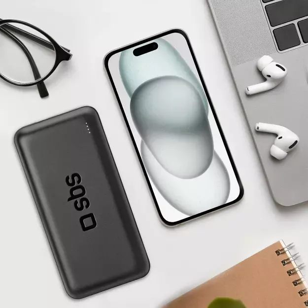 Powerbank SBS TTBB20000PD20K 20000 mAh 20W PD USB-C, USB-A, Micro-USB - black 18