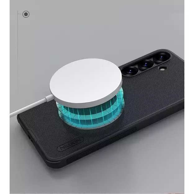 Nillkin Super Frosted Shield Pro Magnetic Case for Samsung S25+ with MagSafe - Black 24