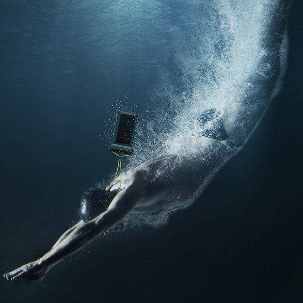 Baseus universal waterproof cover phone case (max 7.2  ) for swimming pool IPX8 white (ACFSD-D02) 10