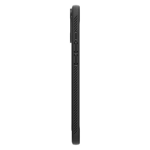 Spigen Rugged Armor MagSafe case for iPhone 16 - black 4