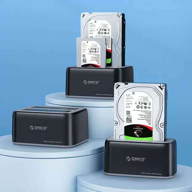 Orico 6819C3 Docking Station for 2.5&quot /3.5&quot  SATA HDD/SSD - Black 2