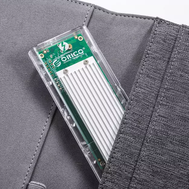 Orico TCM2-C3 M.2 NVME to USB-C 10Gb/s Disk Drive - Gray 4