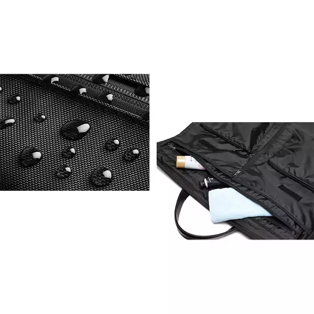 Wozinsky Premium Suit Travel Bag with Wet Pocket (45L) - Black 8
