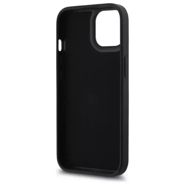 Karl Lagerfeld 3D Rubber Signature iPhone 15 Case - Black 6
