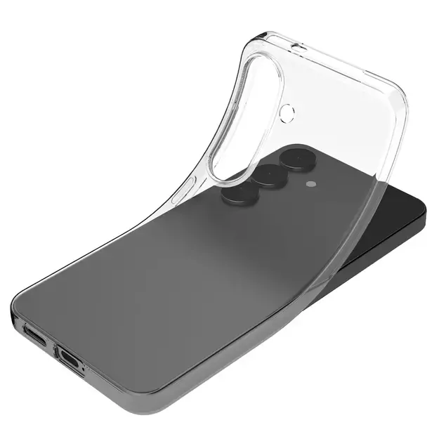 Silicone Case Puro 03 Nude for Samsung Galaxy S25+ - Transparent 2