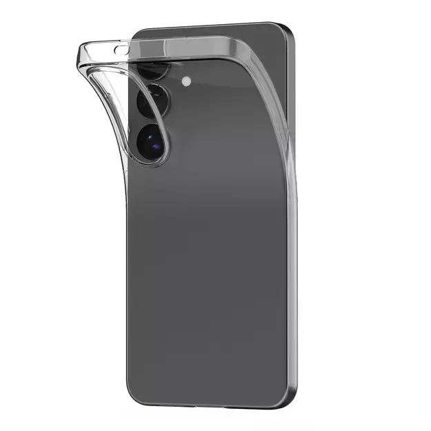Silicone Case Puro 03 Nude for Samsung Galaxy S25+ - Transparent 1