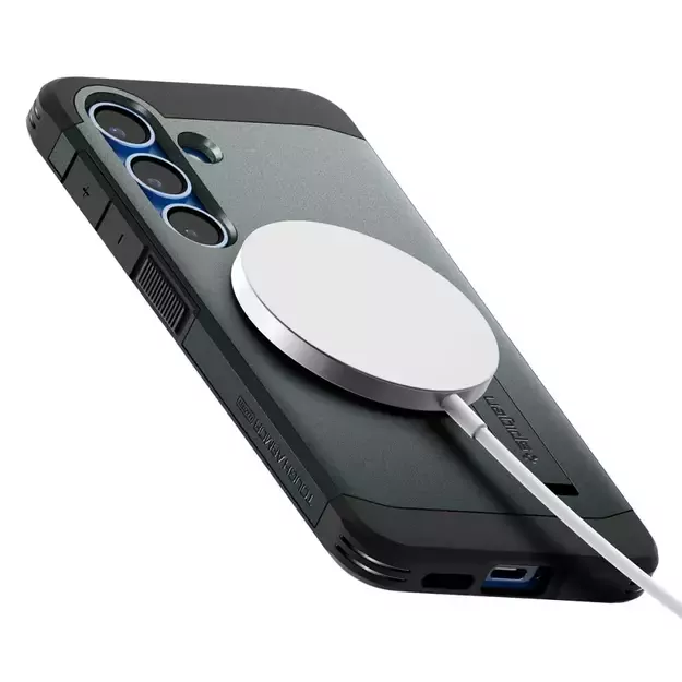 Spigen Tough Armor MagSafe Case for Samsung Galaxy S25+ - Green 31