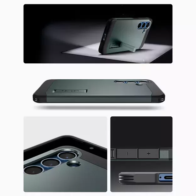 Spigen Tough Armor MagSafe Case for Samsung Galaxy S25+ - Green 20