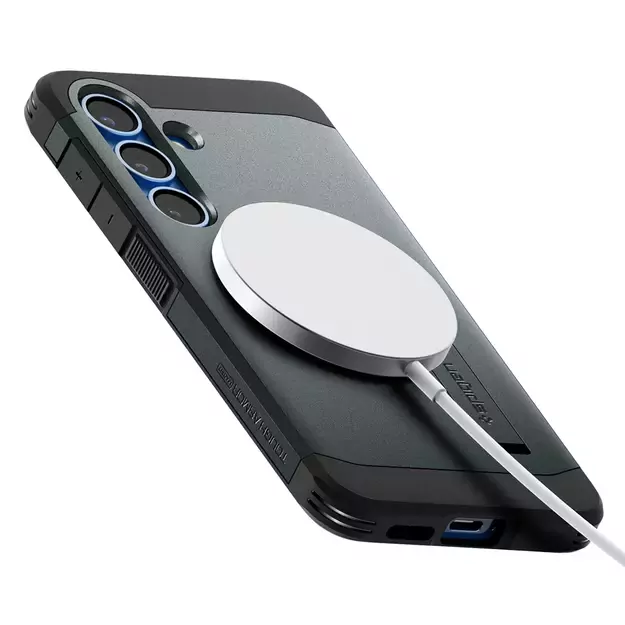 Spigen Tough Armor MagSafe Case for Samsung Galaxy S25+ - Green 23