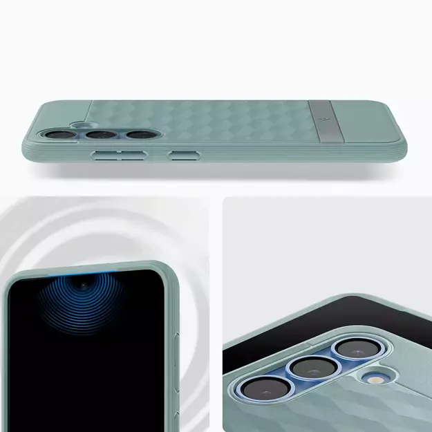 Caseology Parallax Mag MagSafe Case for Samsung Galaxy S25 Ultra - Green 30