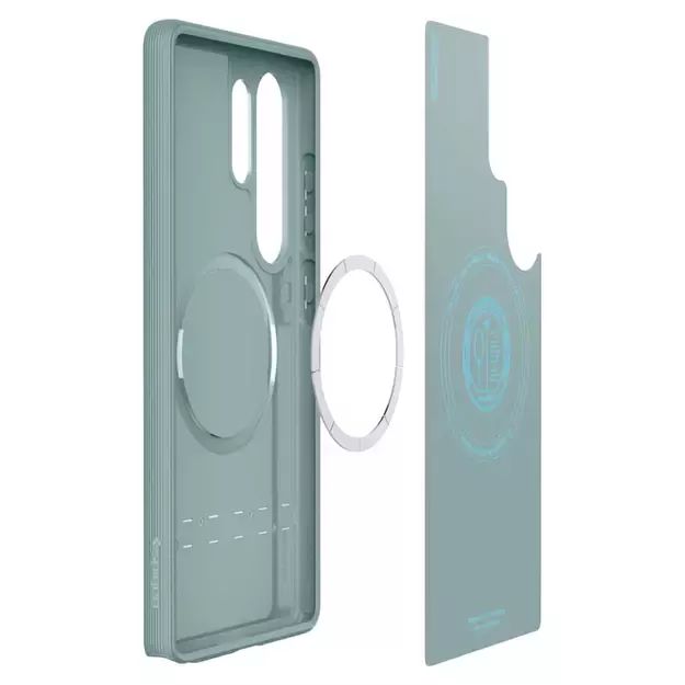 Caseology Parallax Mag MagSafe Case for Samsung Galaxy S25 Ultra - Green 23