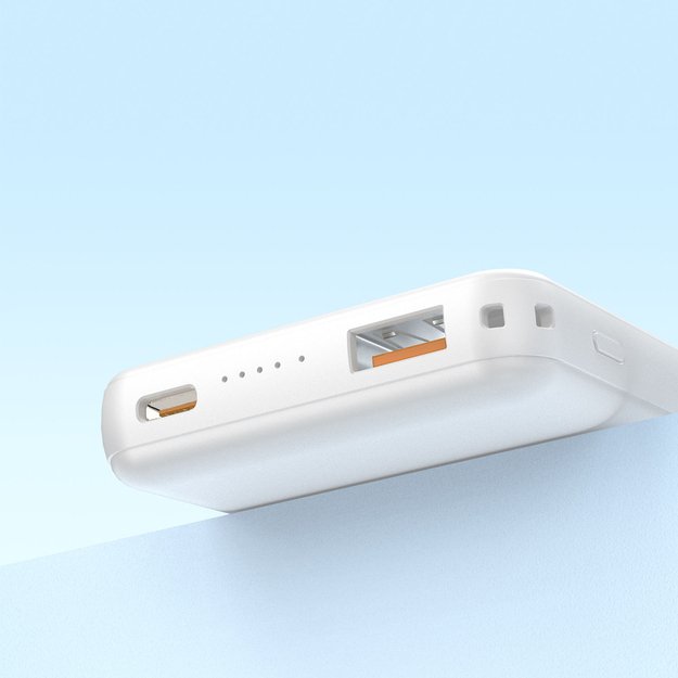 Dudao K14S USB-A / USB-C / MagSafe wireless powerbank 20W 5000mAh - white 4