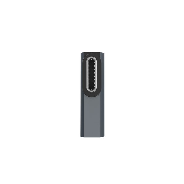 Przejści&oacute;wka kątowa boczna Wozinsky WPKB-01 USB-C - USB-C 40Gb/s 240W 8K OTG - szara 2