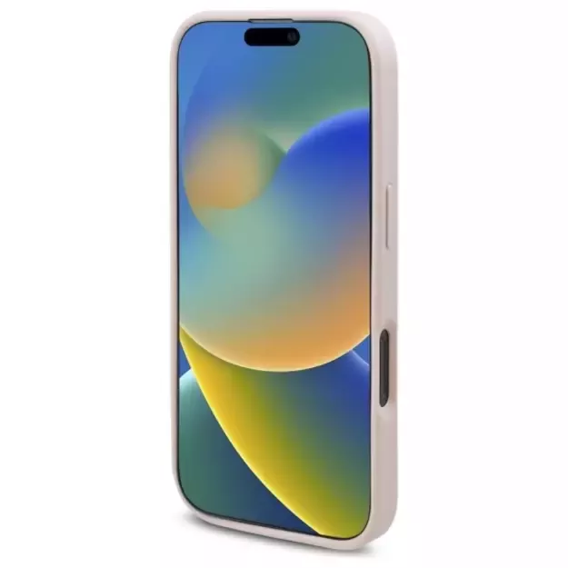 Guess GUHMP16LP4ROPEMCP iPhone 16 Pro 6.3&quot  pink/pink hardcase 4G Flowers Print MagSafe 4