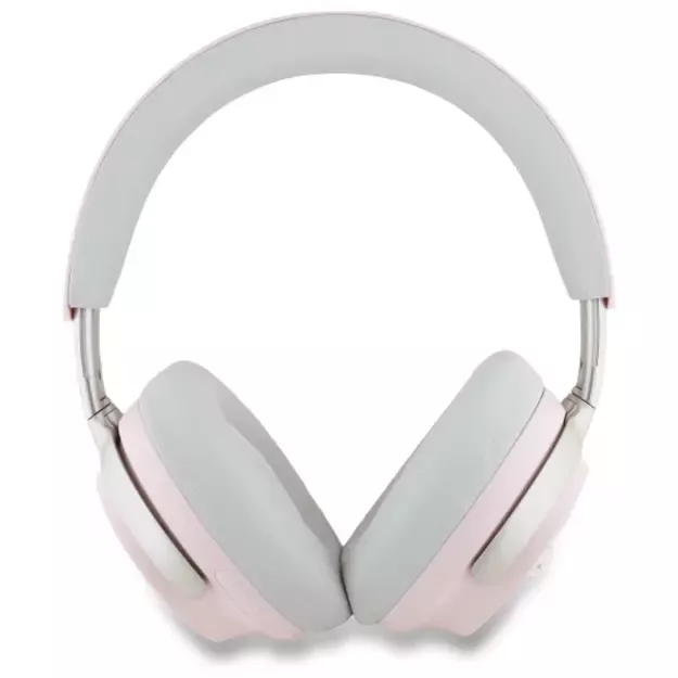 Guess Bluetooth ANC/ENC Headphones GUBHC22PSBCSMP Pink DB Metal Script Logo 3