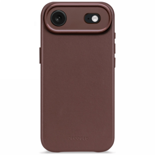 Decoded Leather Backcover MagSafe case for iPhone Air - brown