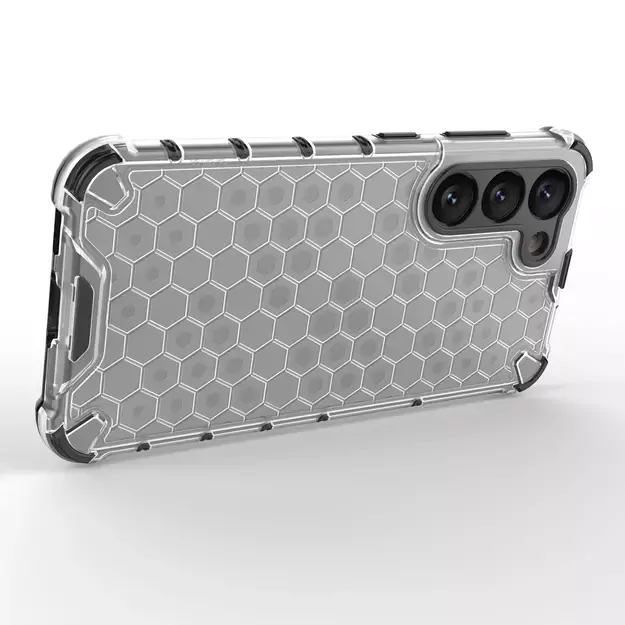 Honeycomb case for Samsung Galaxy S23 armored hybrid cover black 29